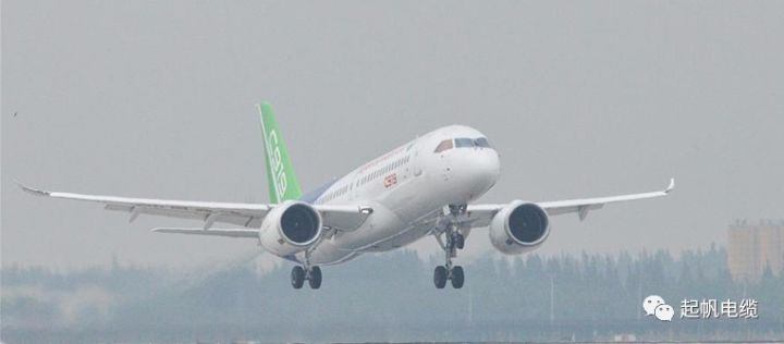 尊龙时凯app电缆助力C919试飞成功